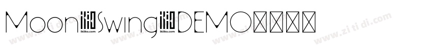 Moon Swing DEMO字体转换